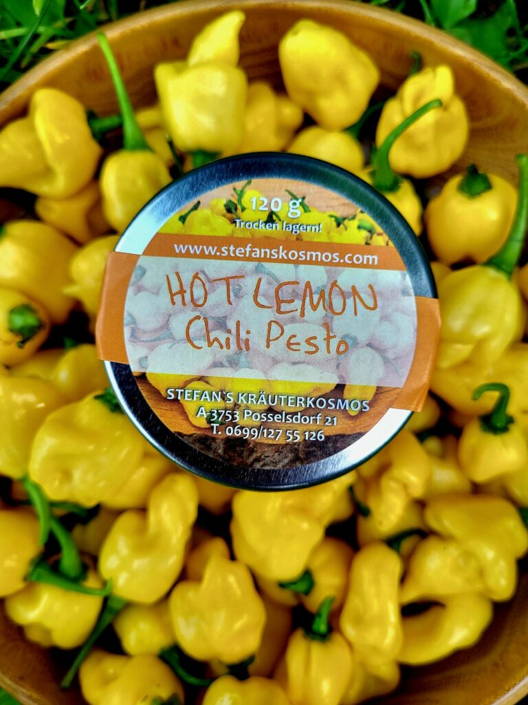 Hot Lemon Chili Pesto