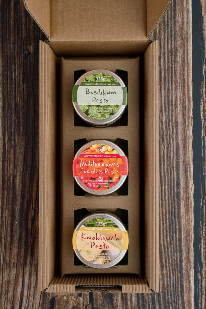 Pesto Geschenks Box (3 Sorten deiner Wahl)