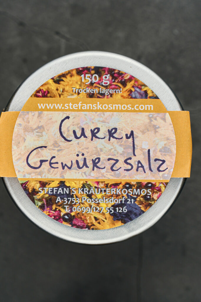 Curry Gewürz Salz