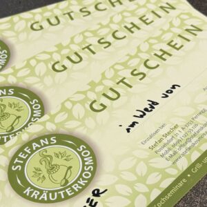 Produkt-Wertgutscheine