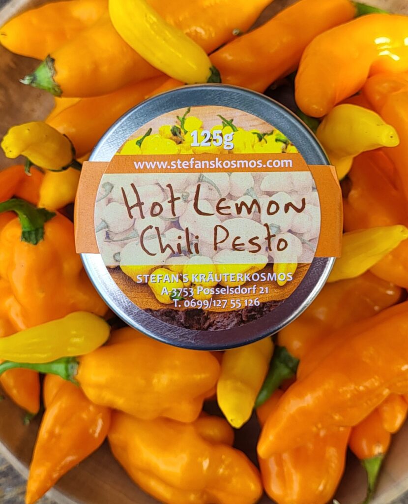 Hot Lemon Chili Pesto